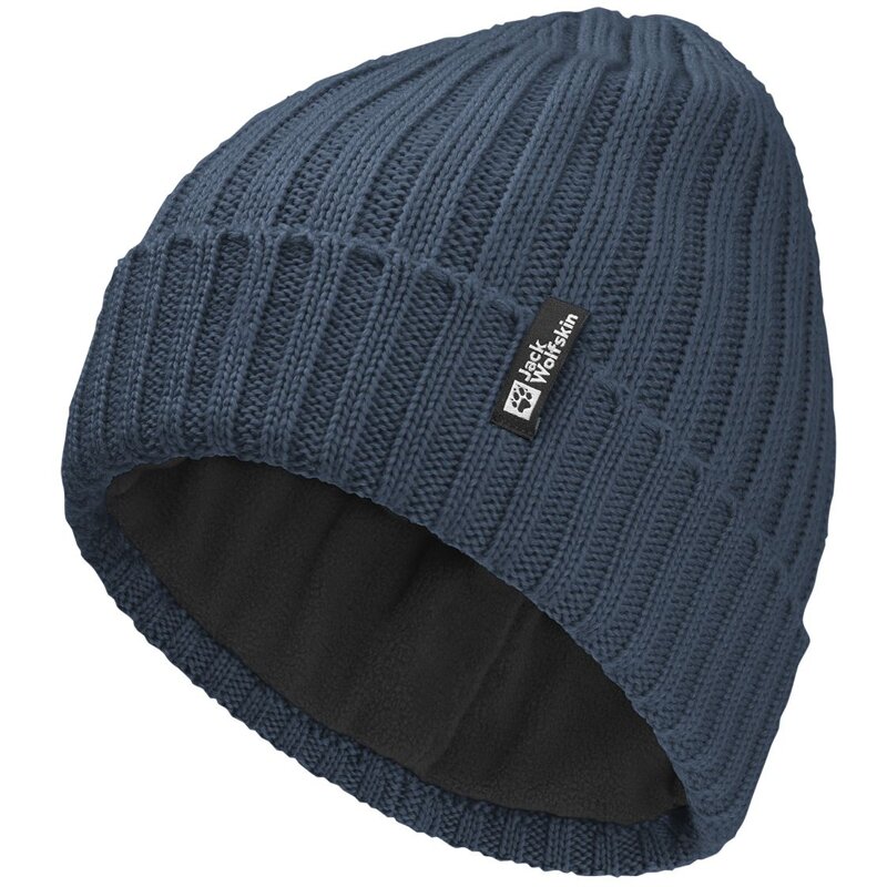 Шапочка ребристой вязки Jack Wolfskin, цвет midnight sky
Шапочка ребристой вязки Jack Wolfskin, цвет midnight sky