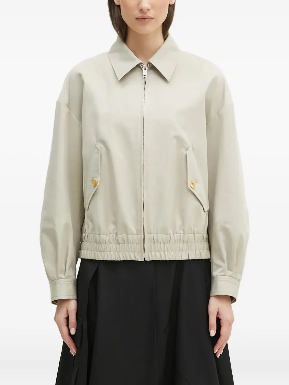 Куртка на молнии с завязками Undercover, нейтральный
Куртка на молнии с завязками Undercover, нейтральный