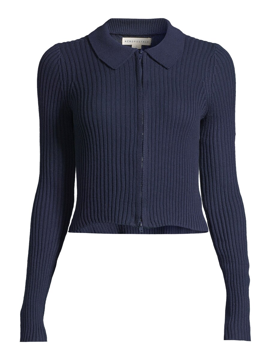 Вязаный кардиган AÉROPOSTALE, темно-синий
Вязаный кардиган AÉROPOSTALE, темно-синий