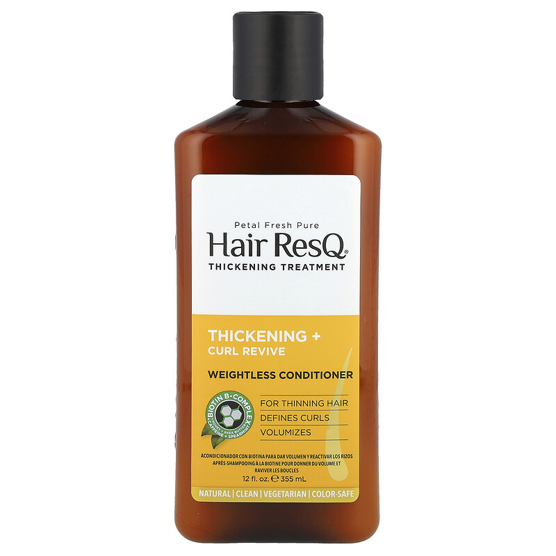 Petal Fresh, Hair ResQ, невесомый кондиционер, для утолщения и восстановления локонов, 355 мл (12 жидк. унц.)
Petal Fresh, Hair ResQ, невесомый кондиционер, для утолщения и восстановления локонов, 355 мл (12 жидк. унц.)