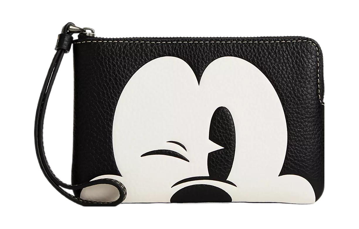 COACH Мини-клатч Disney Collaboration на молнии с ремешком на запястье, кожаный, черный
COACH Мини-клатч Disney Collaboration на молнии с ремешком на запястье, кожаный, черный