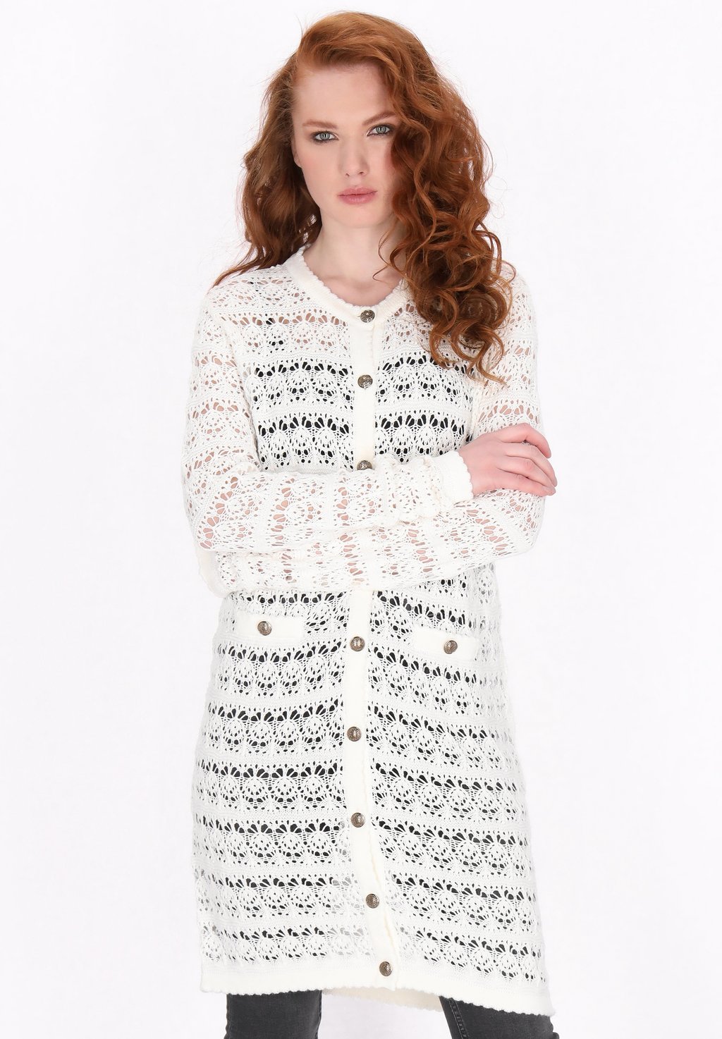 Кардиган DreiMaster, белый
Кардиган DreiMaster, белый