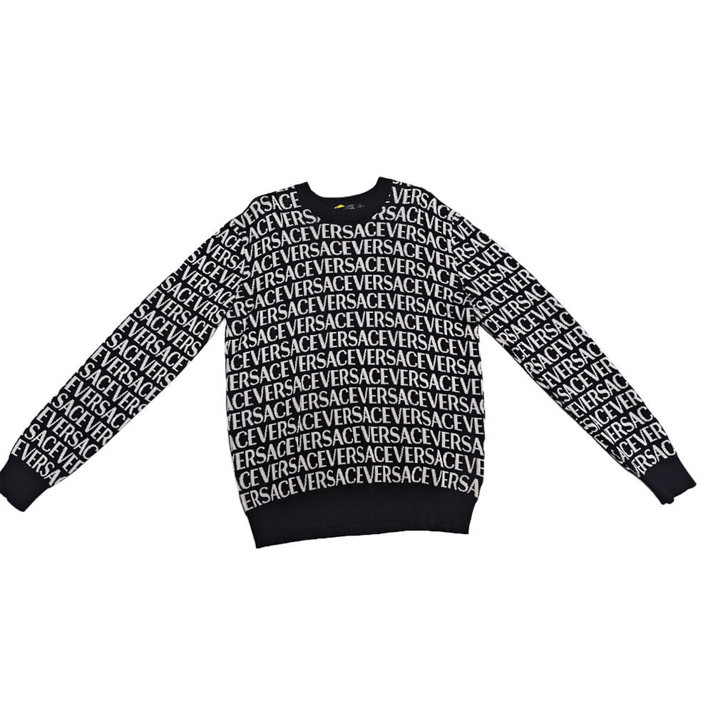 VERSACE Трикотажный свитер мужской черный
VERSACE Трикотажный свитер мужской черный