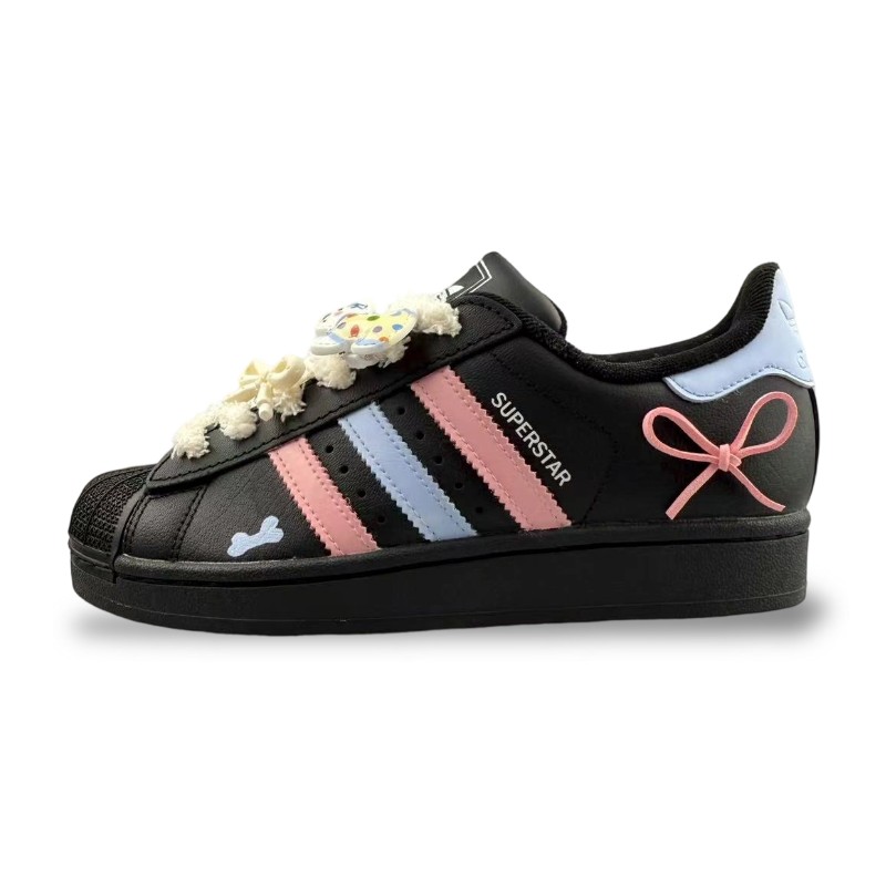 Adidas Originals Superstar 2 устойчивые к истиранию низкие детские скейтбординг кроссовки Black для подростков
Adidas Originals Superstar 2 устойчивые к истиранию низкие детские скейтбординг кроссовки Black для подростков