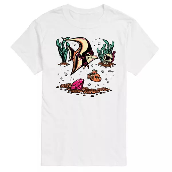 Мужская футболка с принтом «В поисках Немо и Гилла» Disney / Pixar, белый
Мужская футболка с принтом «В поисках Немо и Гилла» Disney / Pixar, белый