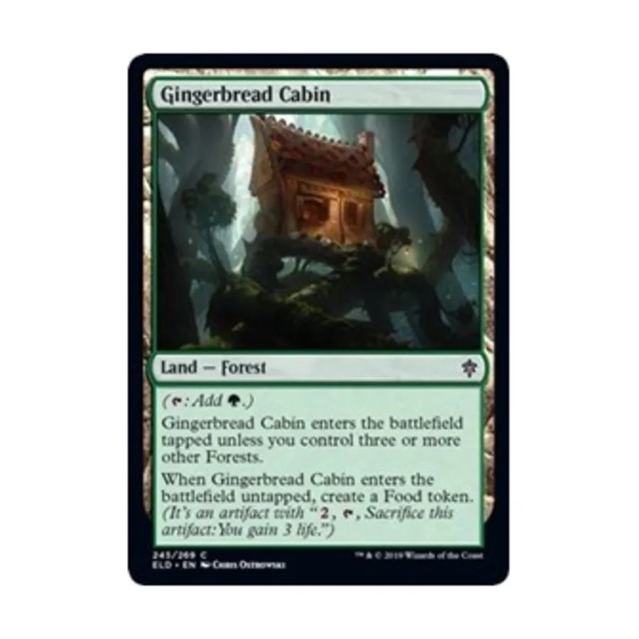 CCG Пряничный домик (C), MTG - Throne of Eldraine
CCG Пряничный домик (C), MTG - Throne of Eldraine