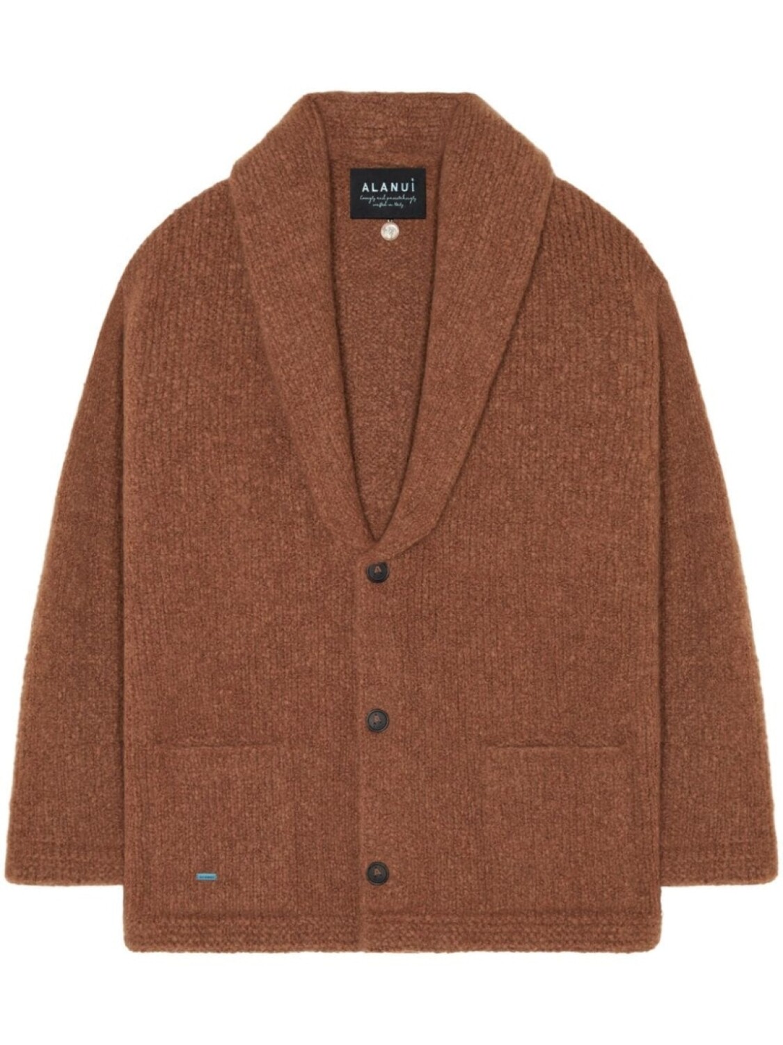 Alanui лучший ребристый кардиган, коричневый
Alanui лучший ребристый кардиган, коричневый