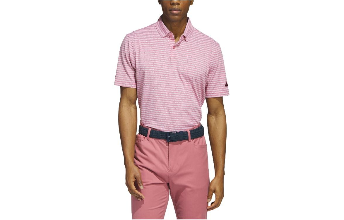 Рубашка поло мужская розовая Adidas, розовый 
Рубашка поло мужская розовая Adidas, розовый