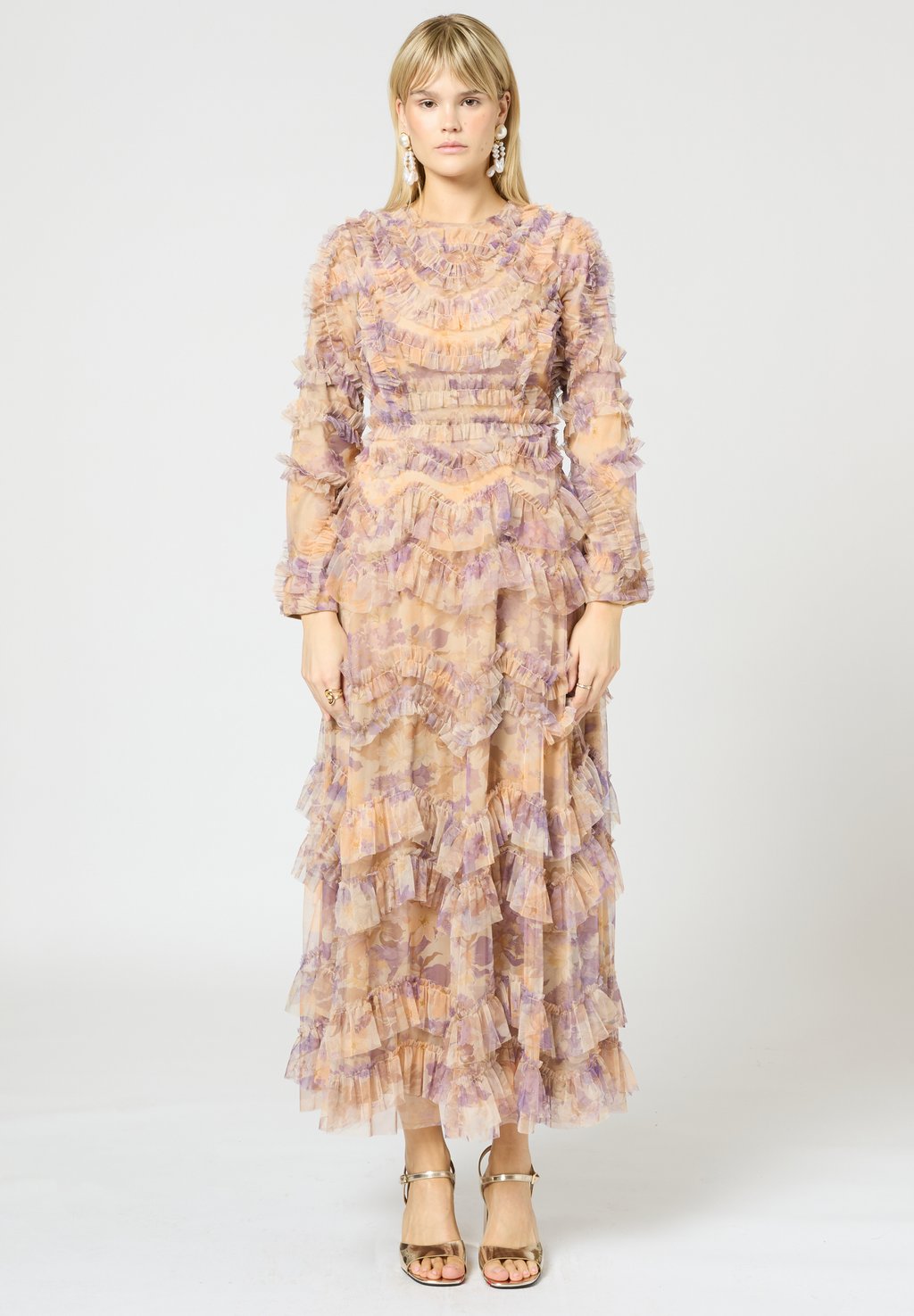 Платье макси RUFFLE Maryisa, мультиколор
Платье макси RUFFLE Maryisa, мультиколор