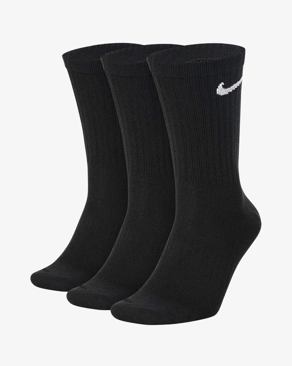 Тренировочные носки Nike Unisex Performance Cushion Crew (3 пары), Black
Тренировочные носки Nike Unisex Performance Cushion Crew (3 пары), Black