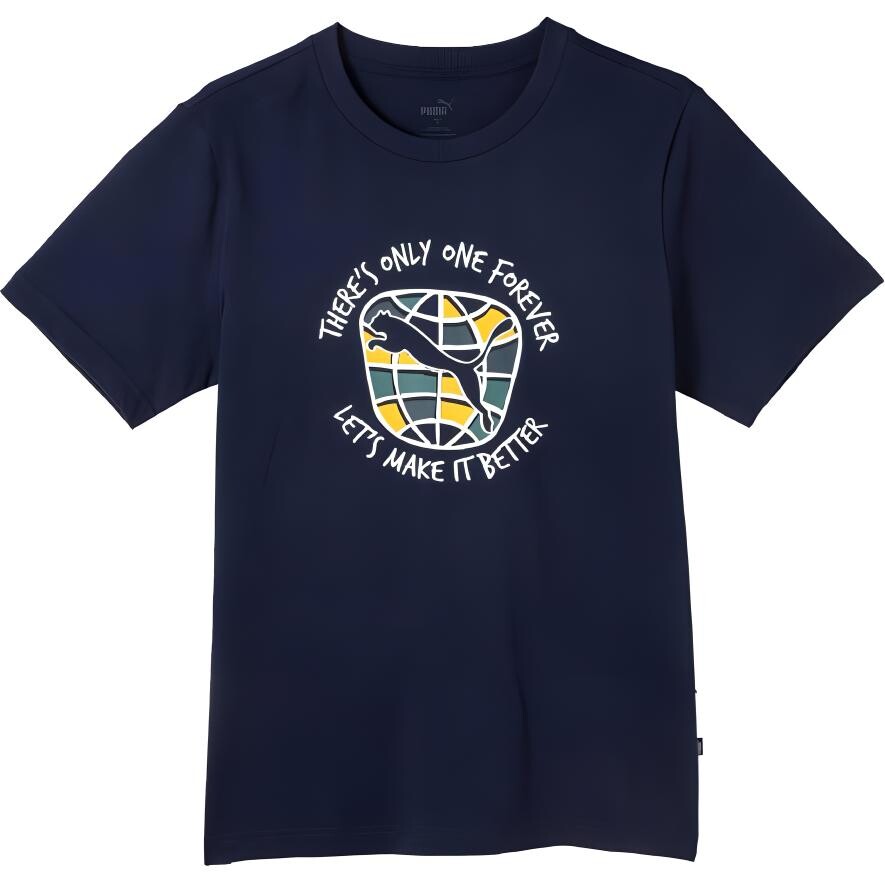 Футболка мужская темно-синяя Puma, синий
Футболка мужская темно-синяя Puma, синий