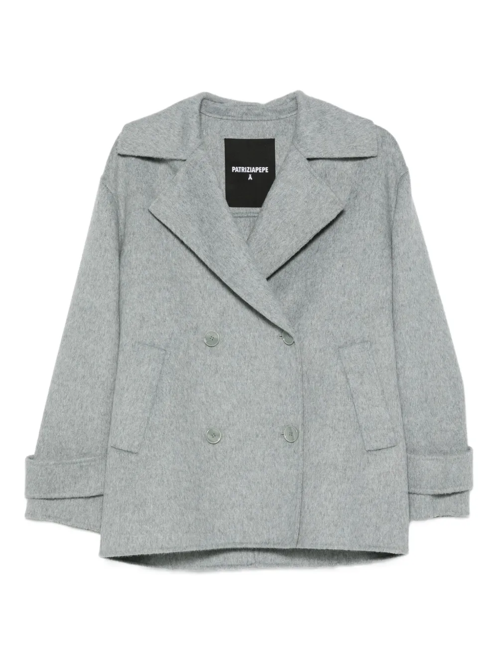Двубортная куртка Patrizia Pepe, серый
Двубортная куртка Patrizia Pepe, серый