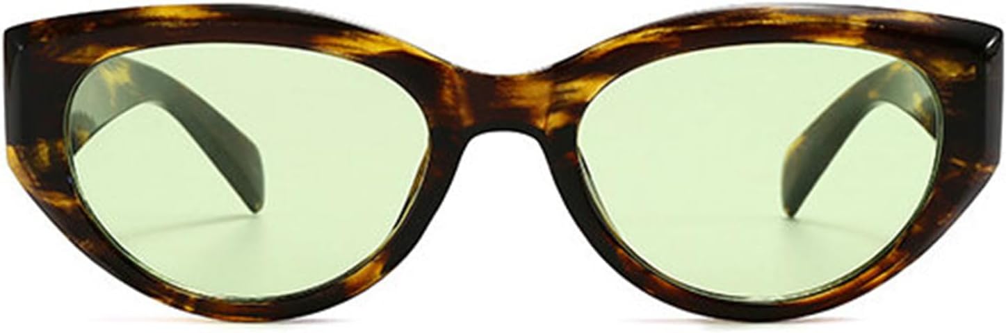 Willochra Популярные модные овальные солнцезащитные очки для женщин, защита от УФ-излучения UV400, стиль «кошачий глаз», цвет «шампань», трендовые солнцезащитные очки UV400, C3
Willochra Популярные модные овальные солнцезащитные очки для женщин, защита от УФ-излучения UV400, стиль «кошачий глаз», цвет «шампань», трендовые солнцезащитные очки UV400, C3