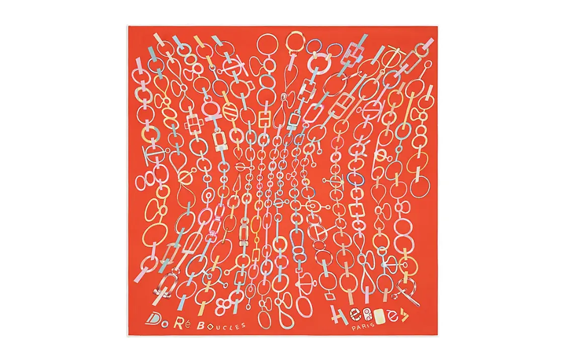 Шелковый платок женский красный HERMES
Шелковый платок женский красный HERMES