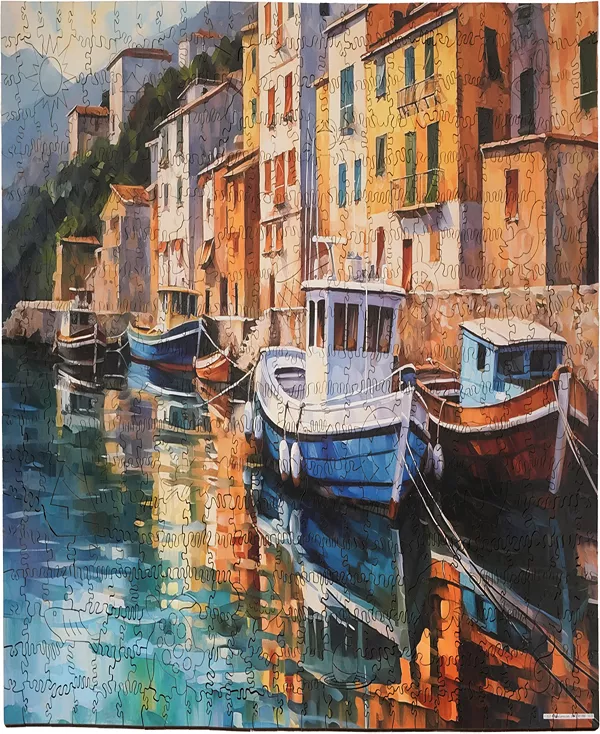 Деревянный пазл «Лодки в бухте», 494 детали Areyougame.Com, multi
Деревянный пазл «Лодки в бухте», 494 детали Areyougame.Com, multi