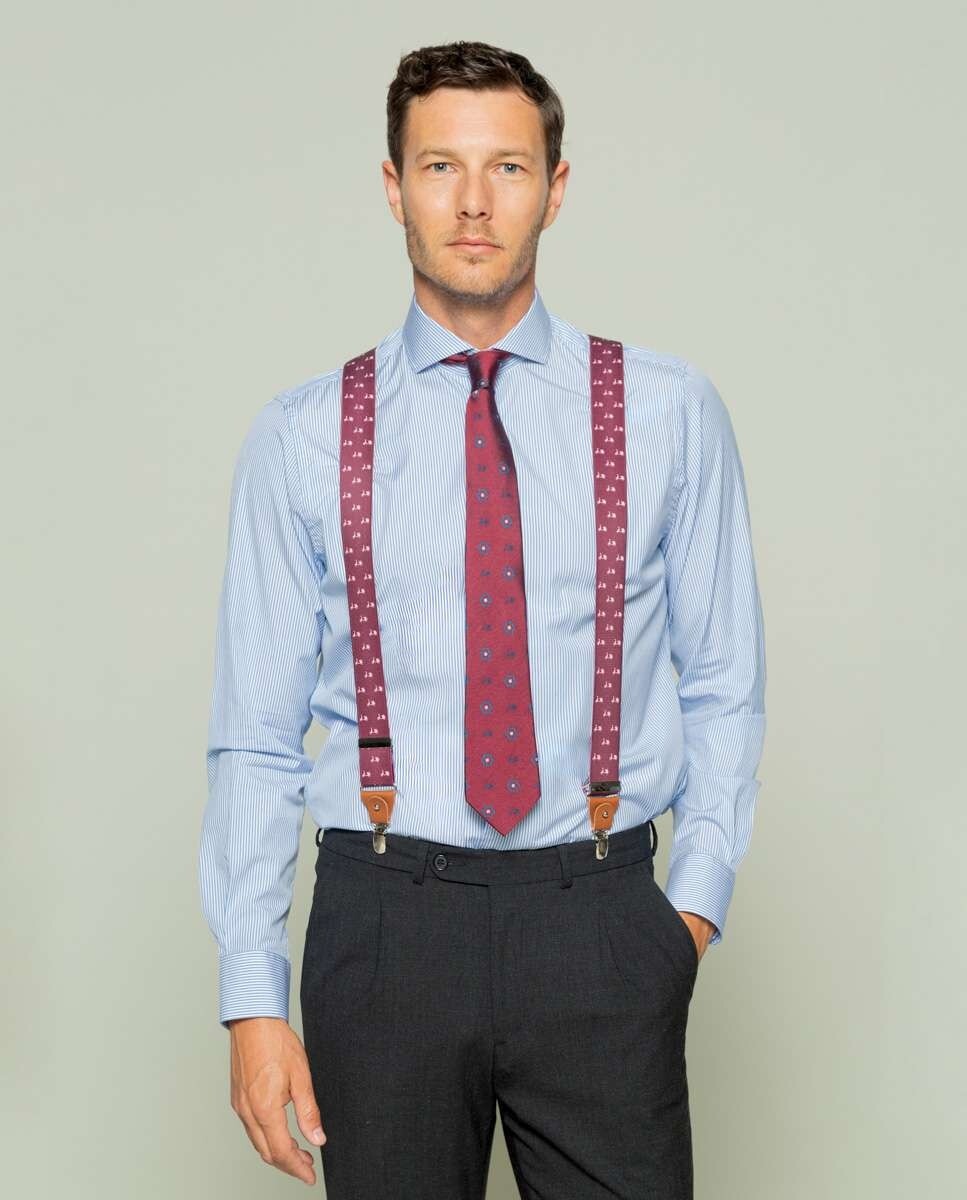 Классическая мужская рубашка в полоску синего цвета Scotta 1985, светло-синий
Классическая мужская рубашка в полоску синего цвета Scotta 1985, светло-синий