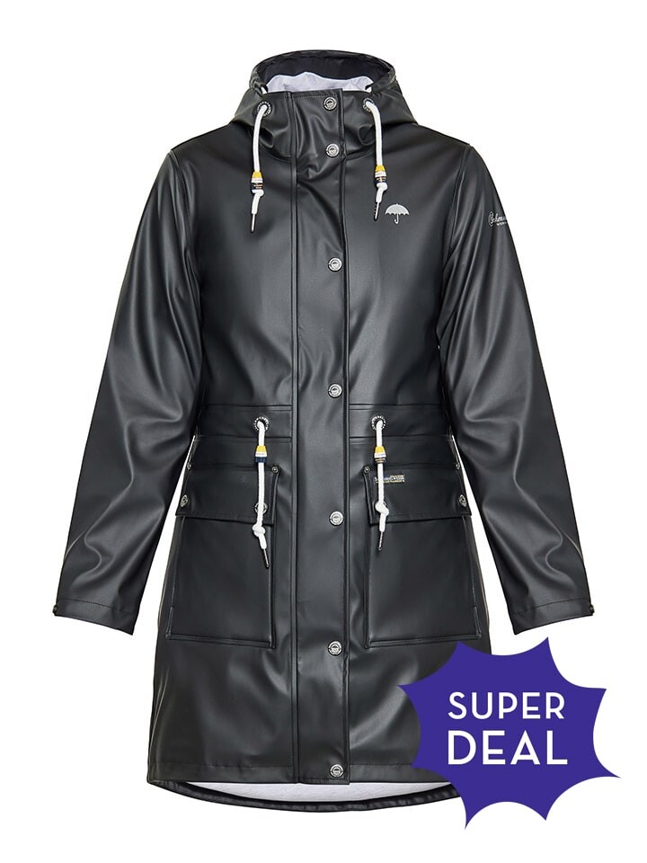 Плащ Schmuddelwedda Regenmantel, черный
Плащ Schmuddelwedda Regenmantel, черный