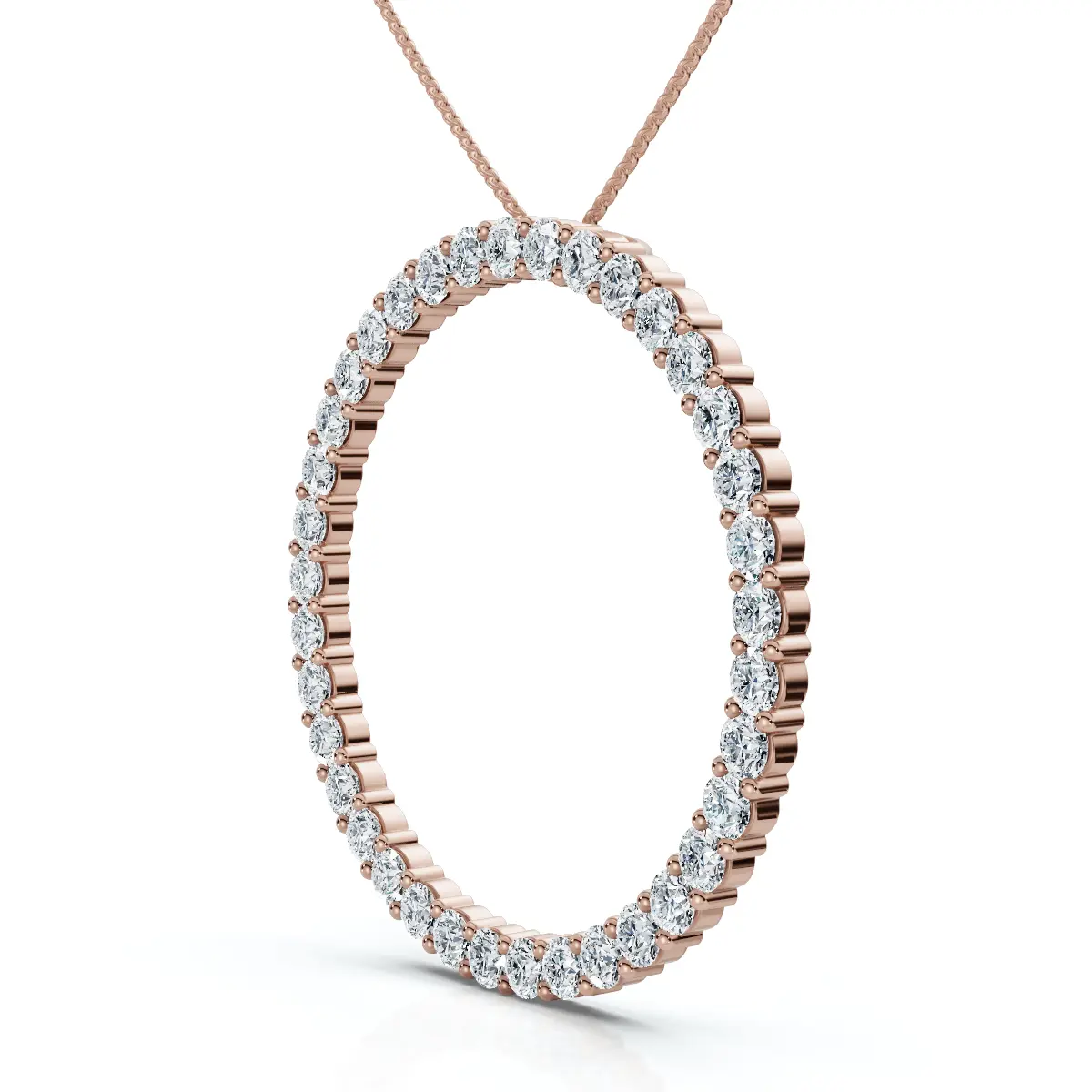 Подвеска с круглым бриллиантом 3 карата, выращенное в лаборатории золото 14 карат, EF/VS Pompeii2, розовый
Подвеска с круглым бриллиантом 3 карата, выращенное в лаборатории золото 14 карат, EF/VS Pompeii2, розовый