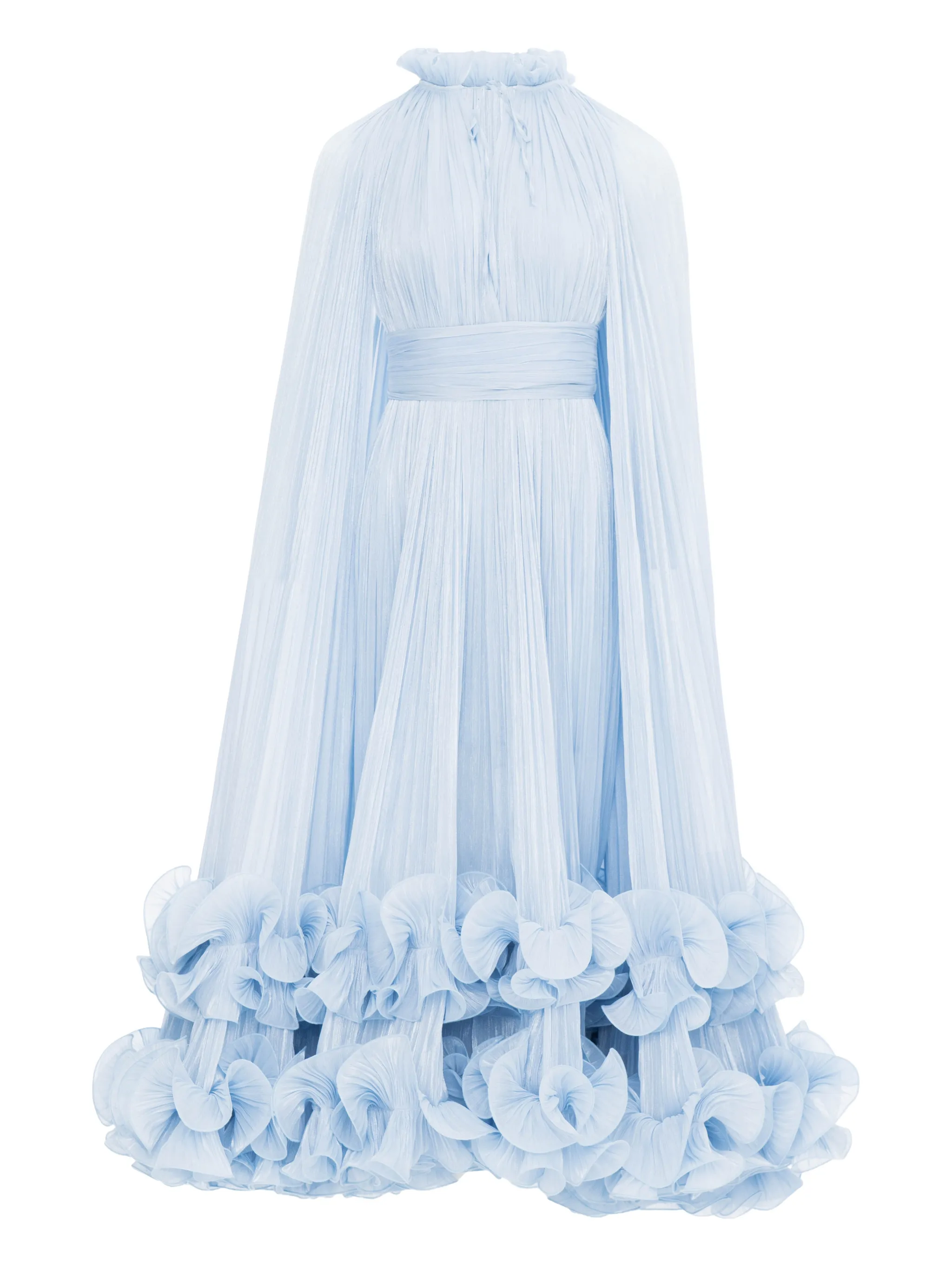 Плиссированное платье-накидка Ana Radu, синий
Плиссированное платье-накидка Ana Radu, синий