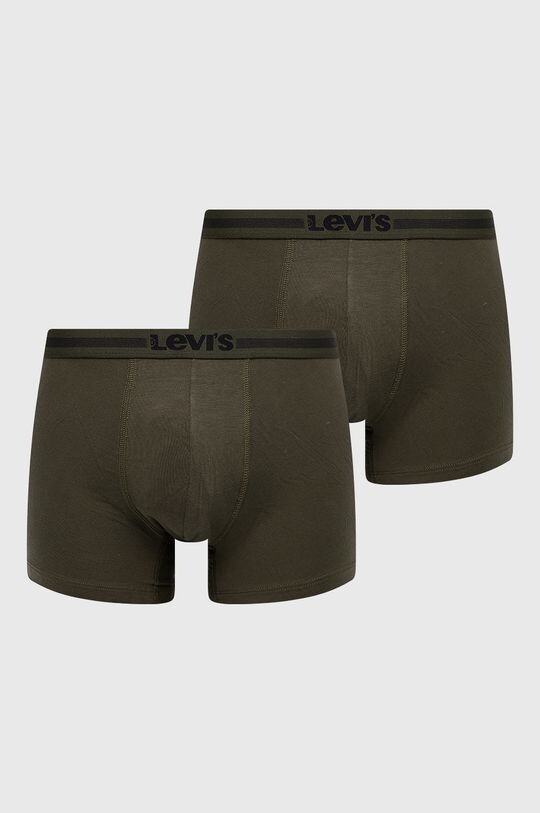 Боксеры (2 пары) Levi's, зеленый
Боксеры (2 пары) Levi's, зеленый