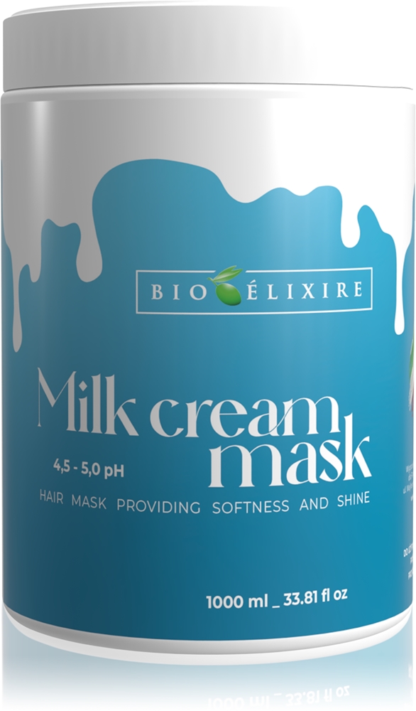 Маска из молочного крема для блеска и мягкости волос Bioélixire, 1000 мл
Маска из молочного крема для блеска и мягкости волос Bioélixire, 1000 мл