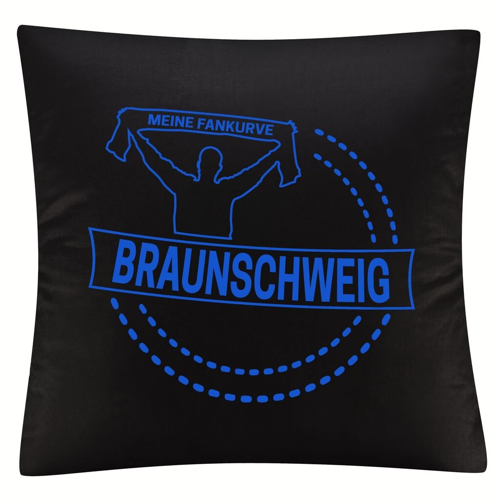 Чехол на подушку multifanshop - Braunschweig - My Fan Curve, черный-2, размер один
Чехол на подушку multifanshop - Braunschweig - My Fan Curve, черный-2, размер один