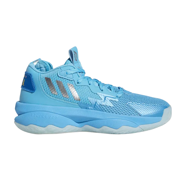 Кроссовки Adidas Dame 8 J, синий 
Кроссовки Adidas Dame 8 J, синий