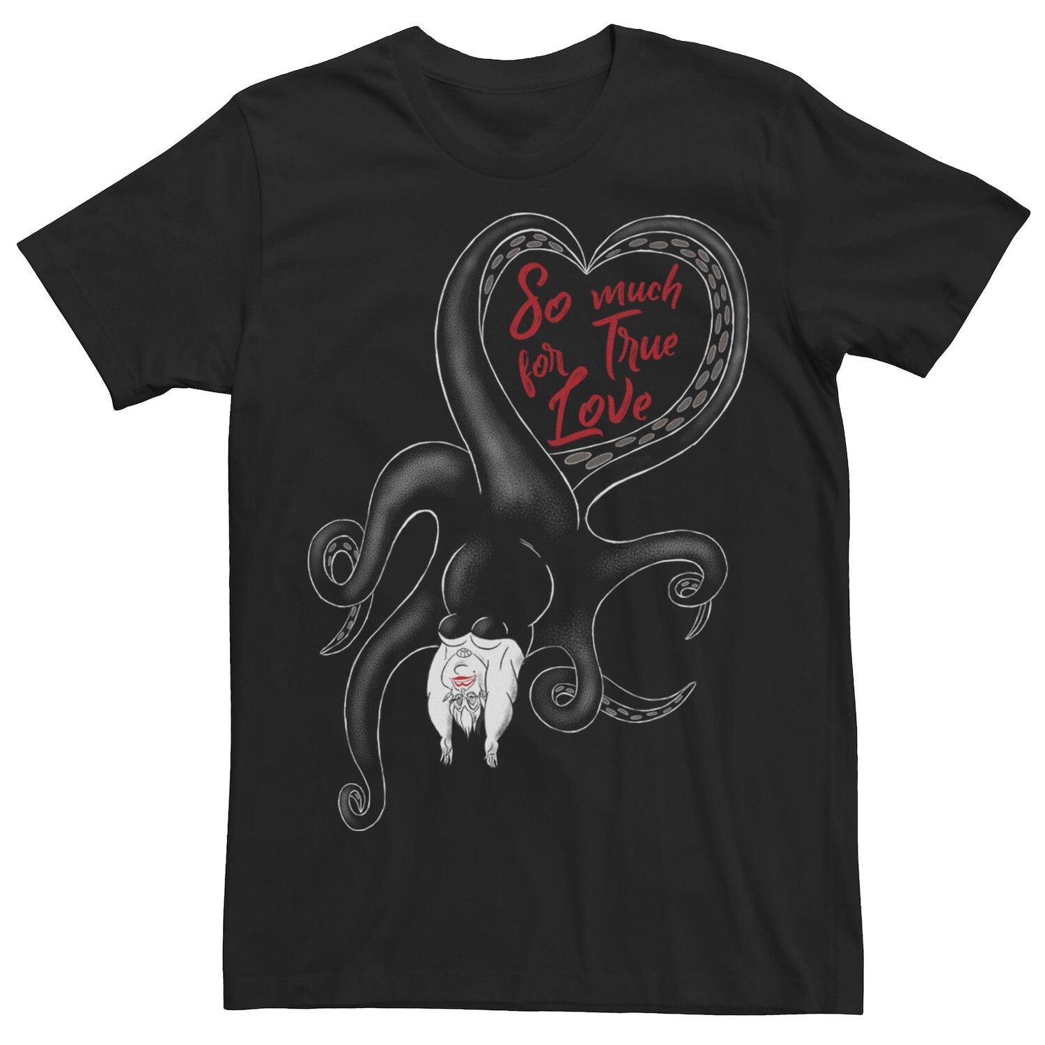 Мужская футболка Villains Ursula True Love ко Дню святого Валентина Disney
Мужская футболка Villains Ursula True Love ко Дню святого Валентина Disney