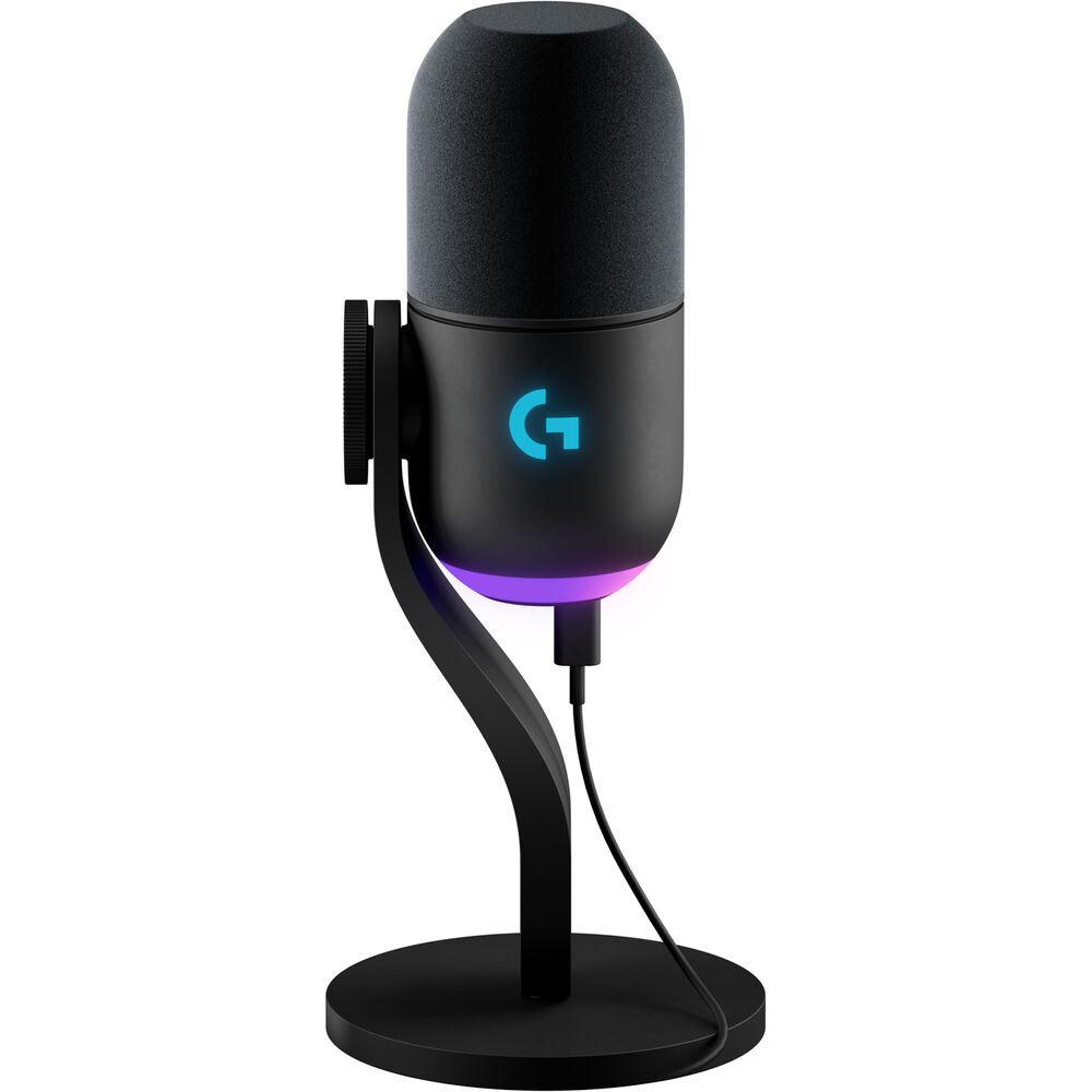 Динамический микрофон Logitech G Yeti GX RGB USB-C Gaming Microphone (Black)
Динамический микрофон Logitech G Yeti GX RGB USB-C Gaming Microphone (Black)