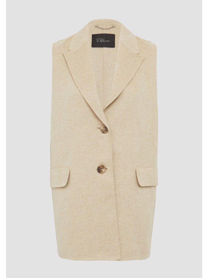 s.Oliver Жилет для активного отдыха, цвет 80W3, светло-бежевый
s.Oliver Жилет для активного отдыха, цвет 80W3, светло-бежевый