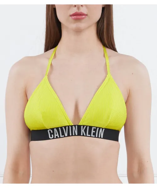 Бикини-Топ Intense Power Rib-S Calvin Klein Swimwear, желтый 
Бикини-Топ Intense Power Rib-S Calvin Klein Swimwear, желтый