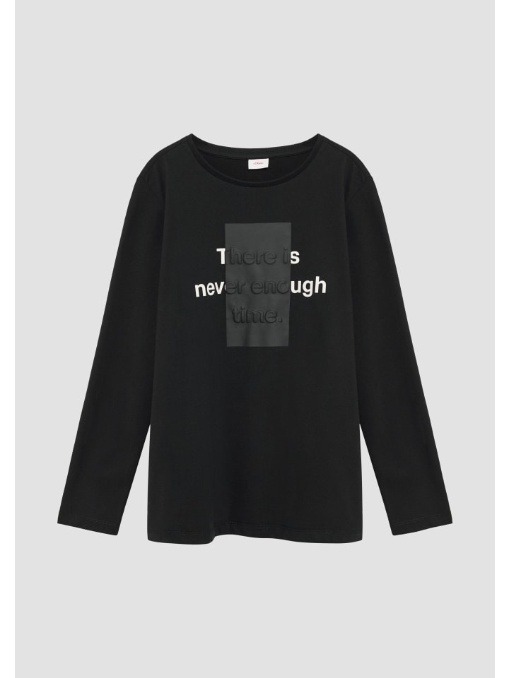 Футболка s.Oliver, черный
Футболка s.Oliver, черный