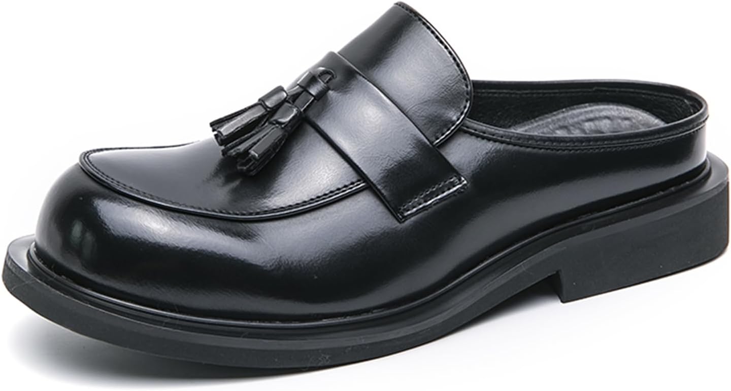 Мужская модная повседневная обувь Abborora, деловые туфли, мужские мокасины-тапочки из кожи, слипоны, черный
Мужская модная повседневная обувь Abborora, деловые туфли, мужские мокасины-тапочки из кожи, слипоны, черный