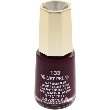 Лак для ногтей Тон 133 Velvet Prune 5 мл Mavala
Лак для ногтей Тон 133 Velvet Prune 5 мл Mavala