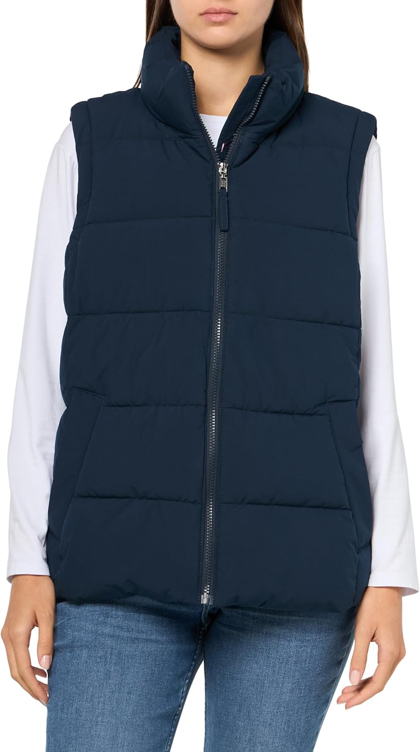 Женский повседневный жилет Tommy Hilfiger на молнии, Navy
Женский повседневный жилет Tommy Hilfiger на молнии, Navy