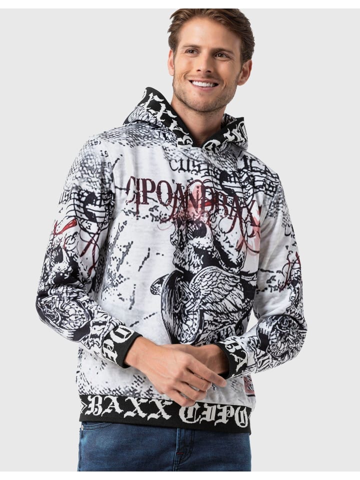 Толстовка Cipo & Baxx, белый
Толстовка Cipo & Baxx, белый