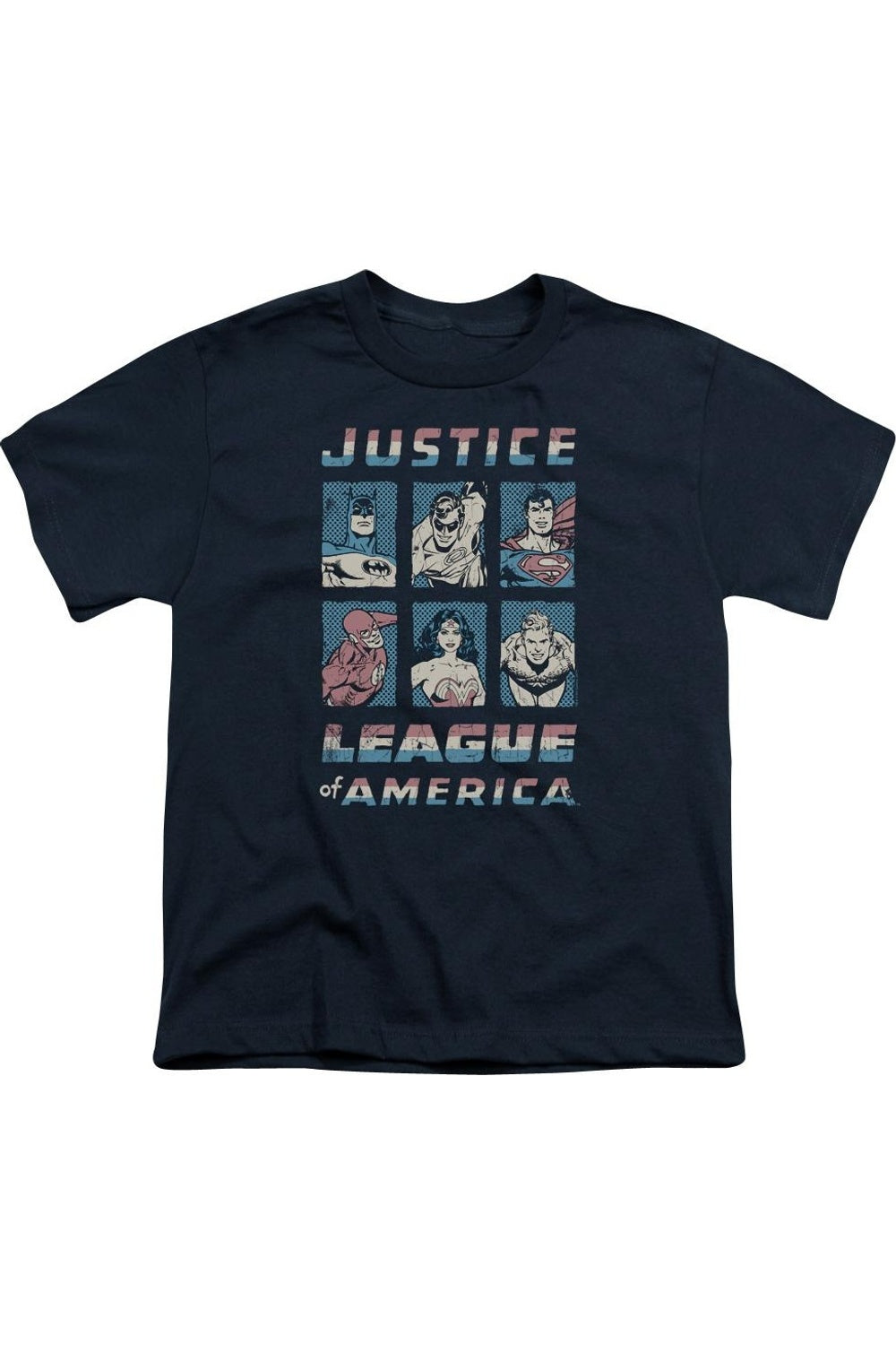 Футболка с коротким рукавом для детей "Лига справедливости Америки" Gildan, темно-синий
Футболка с коротким рукавом для детей "Лига справедливости Америки" Gildan, темно-синий