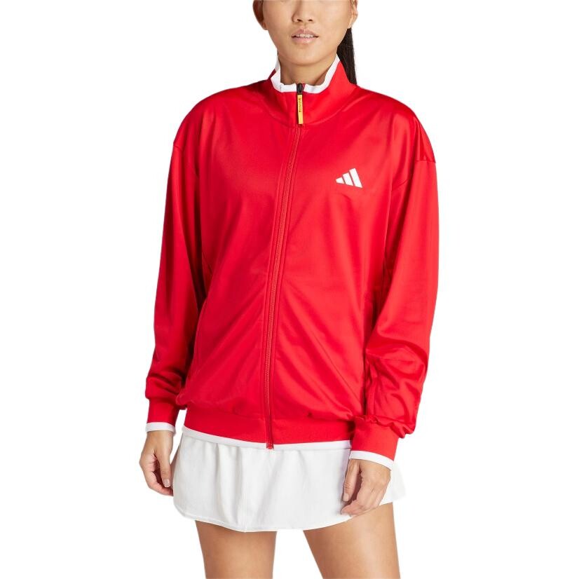 Куртка унисекс алая Adidas, цвет Scarlet
Куртка унисекс алая Adidas, цвет Scarlet