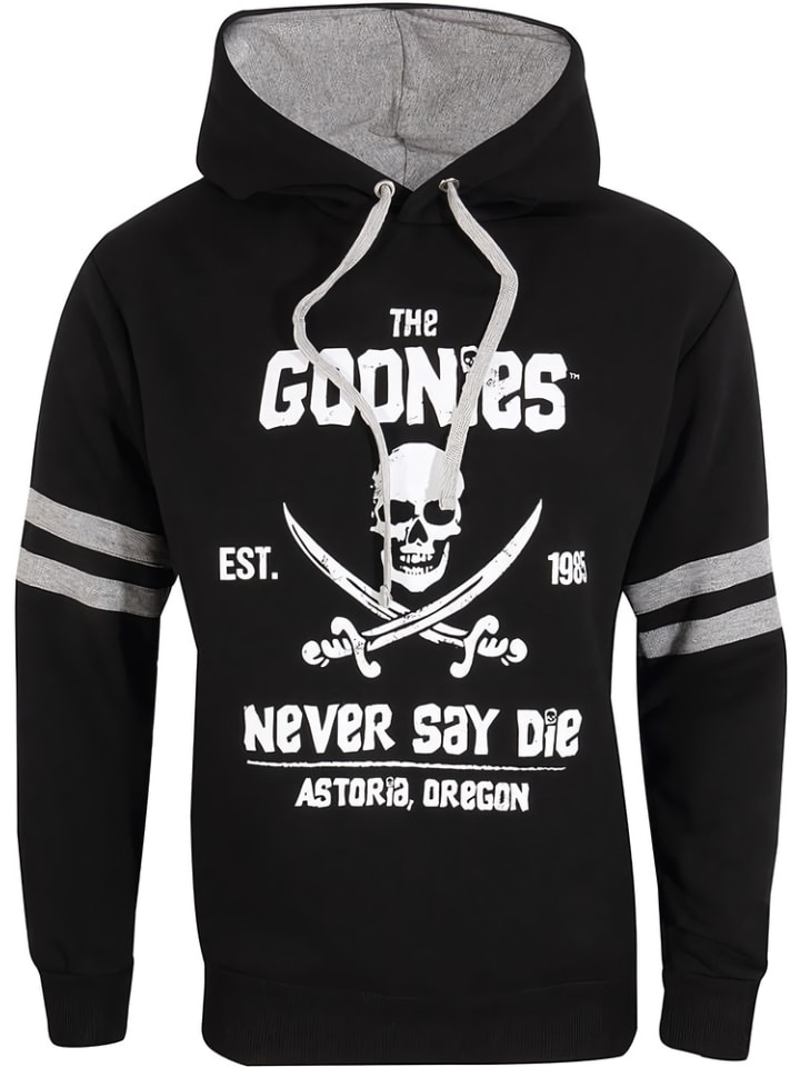 Толстовка с капюшоном Never Say Die Pullover Hoodie черного цвета The Goonies, Черный, Толстовка с капюшоном Never Say Die Pullover Hoodie черного цвета The Goonies
Толстовка с капюшоном Never Say Die Pullover Hoodie черного цвета The Goonies, Черный, Толстовка с капюшоном Never Say Die Pullover Hoodie черного цвета The Goonies