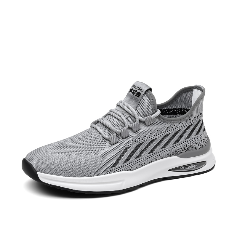 Mulinsen Мужские легкие низкие кеды с амортизацией и поддержкой серого цвета, цвет Gray
Mulinsen Мужские легкие низкие кеды с амортизацией и поддержкой серого цвета, цвет Gray