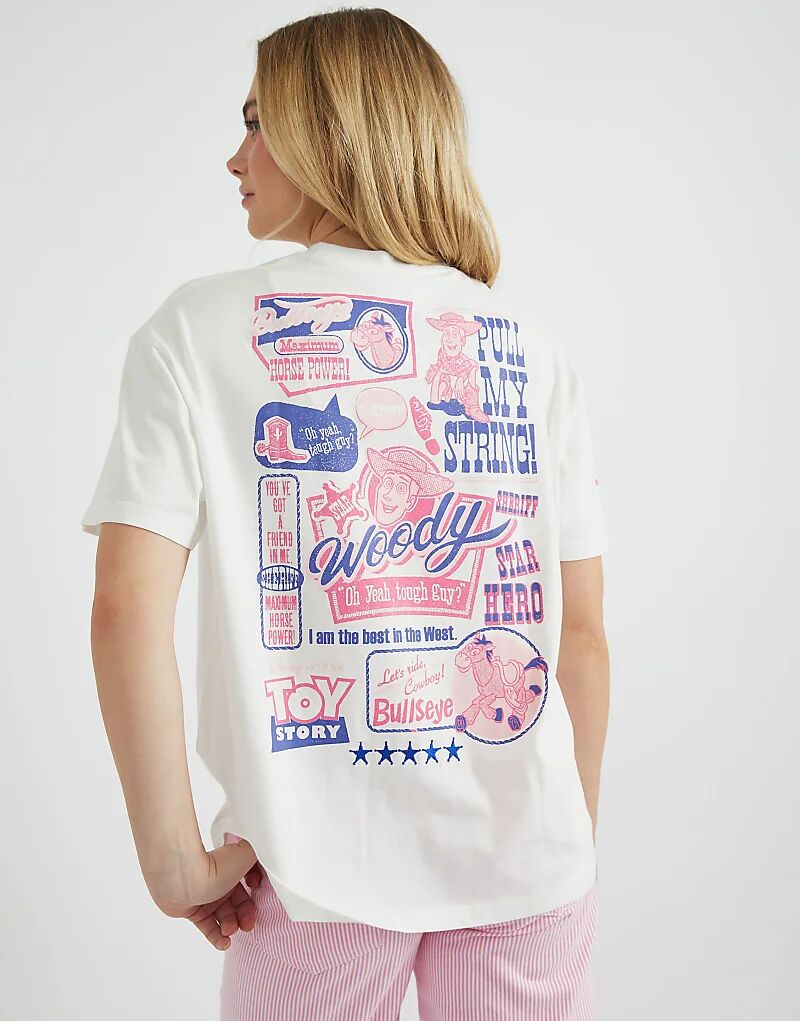 Футболка с постером «История игрушек» от Skinnydip London, белая
Футболка с постером «История игрушек» от Skinnydip London, белая