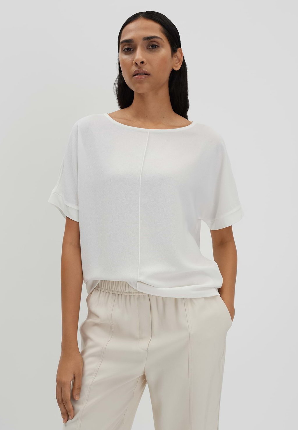 Базовая футболка LOOSE FIT CRINKLED someday., белый
Базовая футболка LOOSE FIT CRINKLED someday., белый