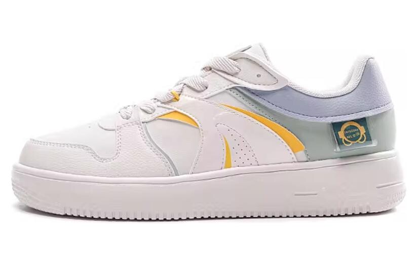 Кеды мужские, обувь для скейтбординга низкая белый/зеленый Qiaodan
Кеды мужские, обувь для скейтбординга низкая белый/зеленый Qiaodan