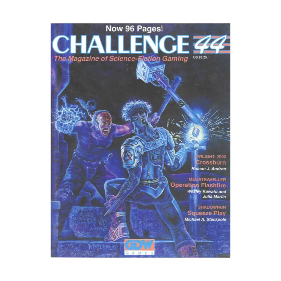 Журнал #44 "Twilight - 2000, MegaTraveller & Shadowrun Adventures", Challenge Magazine
Журнал #44 "Twilight - 2000, MegaTraveller & Shadowrun Adventures", Challenge Magazine