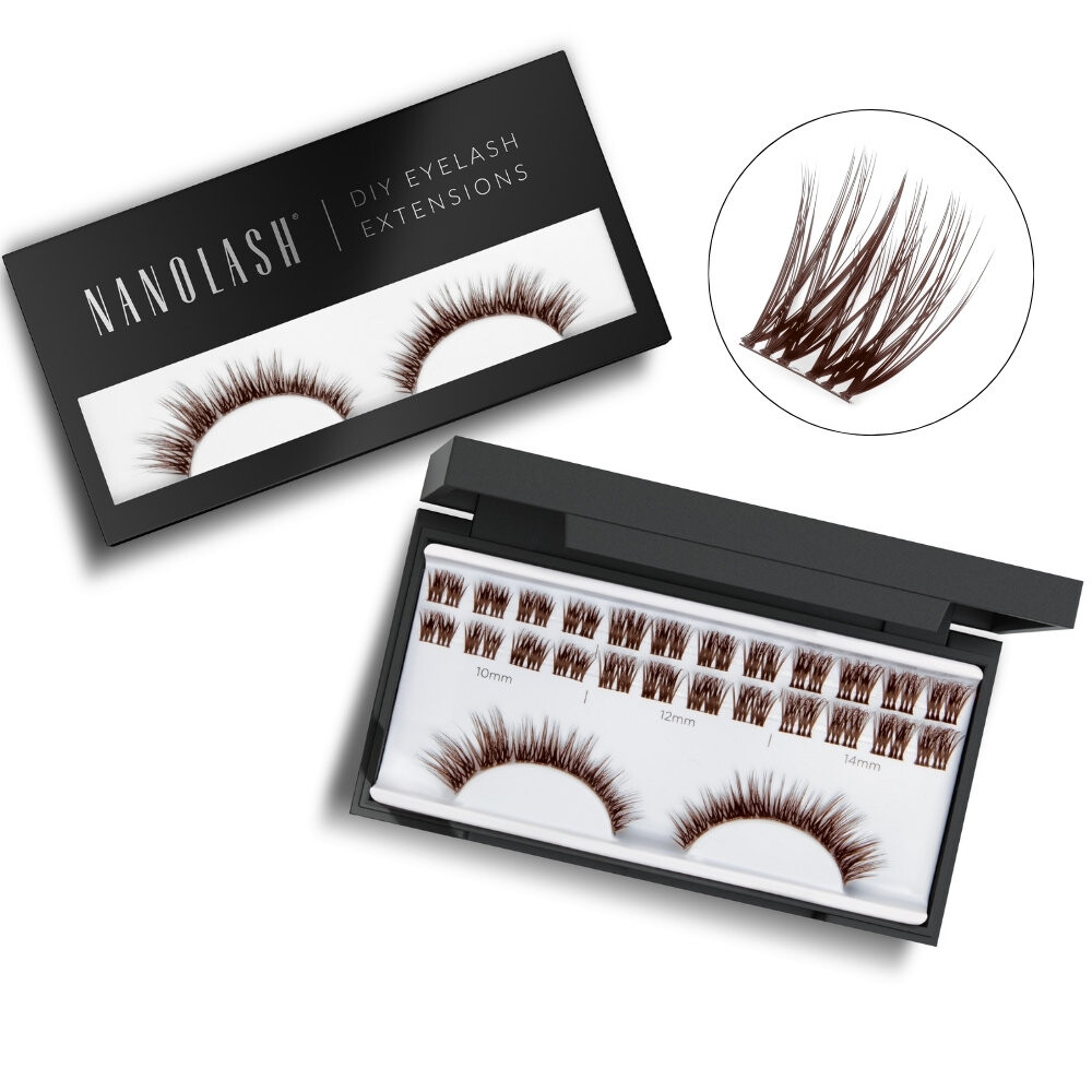 Коричневые бондинговые ресницы для самостоятельного нанесения HEARTBREAKER Nanolash
Коричневые бондинговые ресницы для самостоятельного нанесения HEARTBREAKER Nanolash