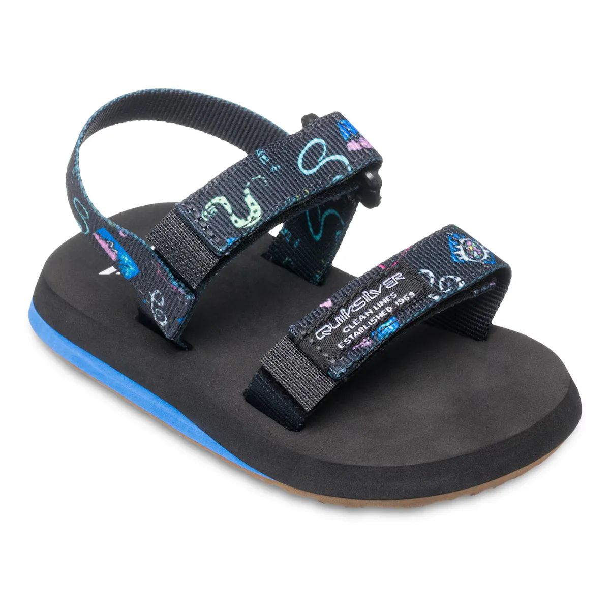 Сандалии Quiksilver Baby Monkey Caged, черный 
Сандалии Quiksilver Baby Monkey Caged, черный