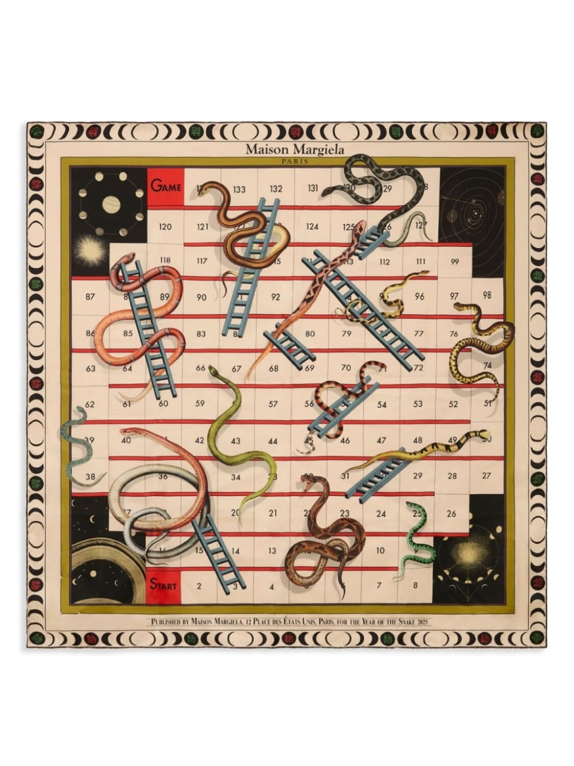 Maison Margiela шарф с принтом Lunar New Year, нейтральный цвет
Maison Margiela шарф с принтом Lunar New Year, нейтральный цвет