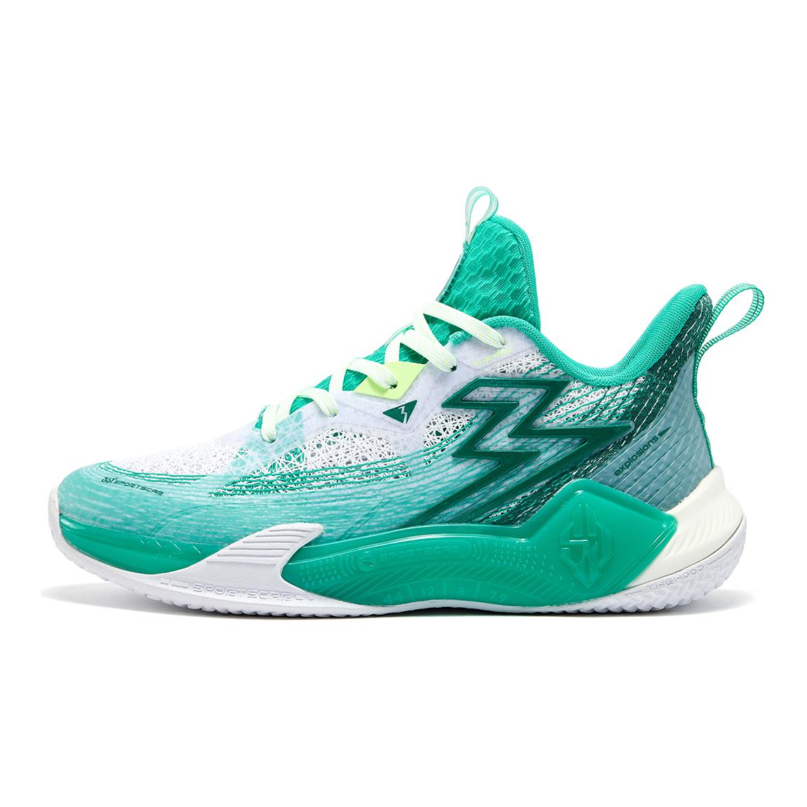 361°KIDS Скользоустойчивые баскетбольные кроссовки low-top с амортизацией, износостойкие, Green White, для подростков
361°KIDS Скользоустойчивые баскетбольные кроссовки low-top с амортизацией, износостойкие, Green White, для подростков