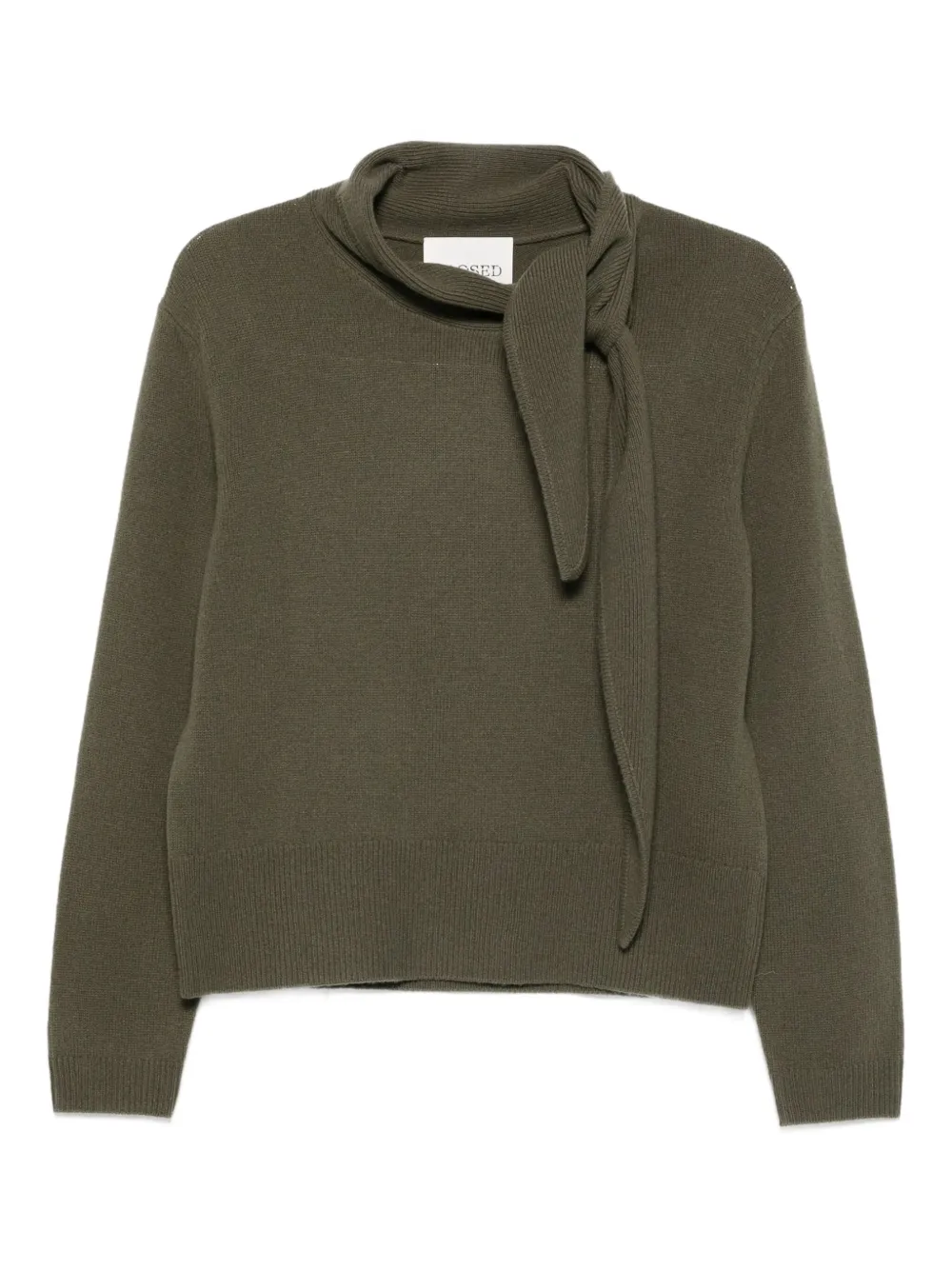 Свитер с завязками Closed, зеленый
Свитер с завязками Closed, зеленый