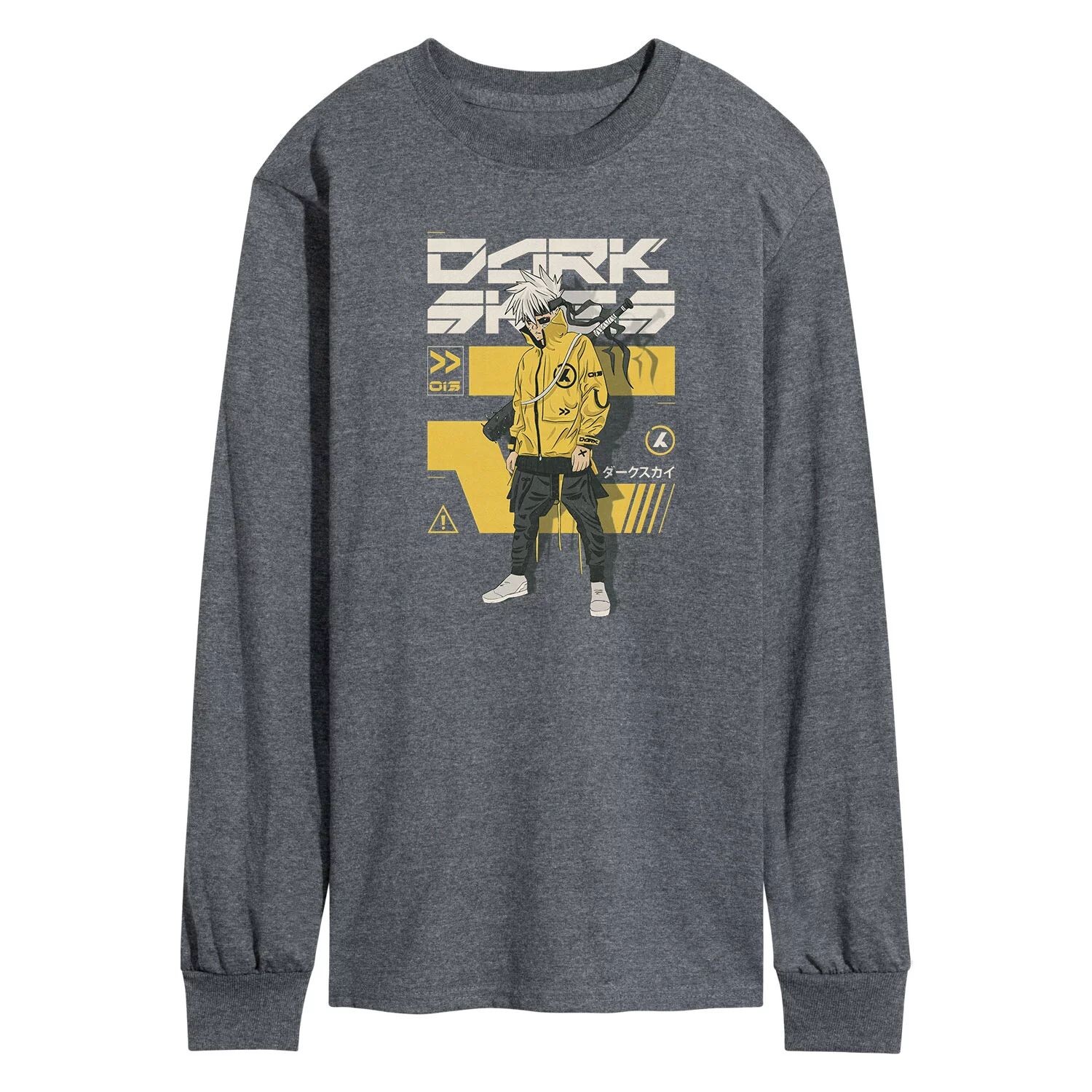Мужская футболка с длинными рукавами в стиле аниме Dark Skies Licensed Character
Мужская футболка с длинными рукавами в стиле аниме Dark Skies Licensed Character